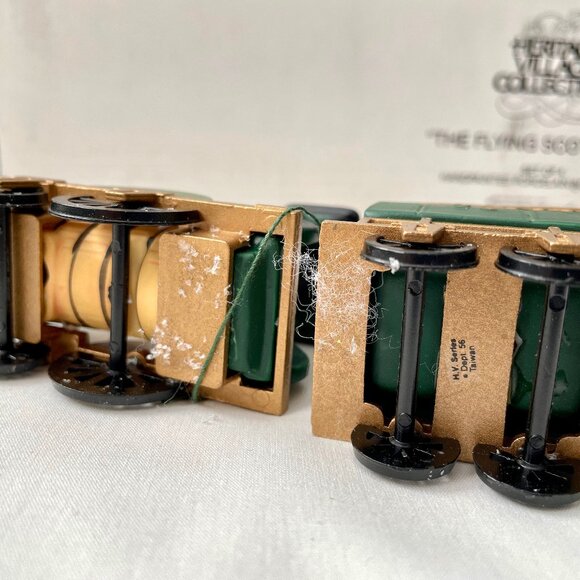 Department 56 The Flying Scot 4 Set Train Heritage Village Scene Accessory 53735 - Picture 9 of 16